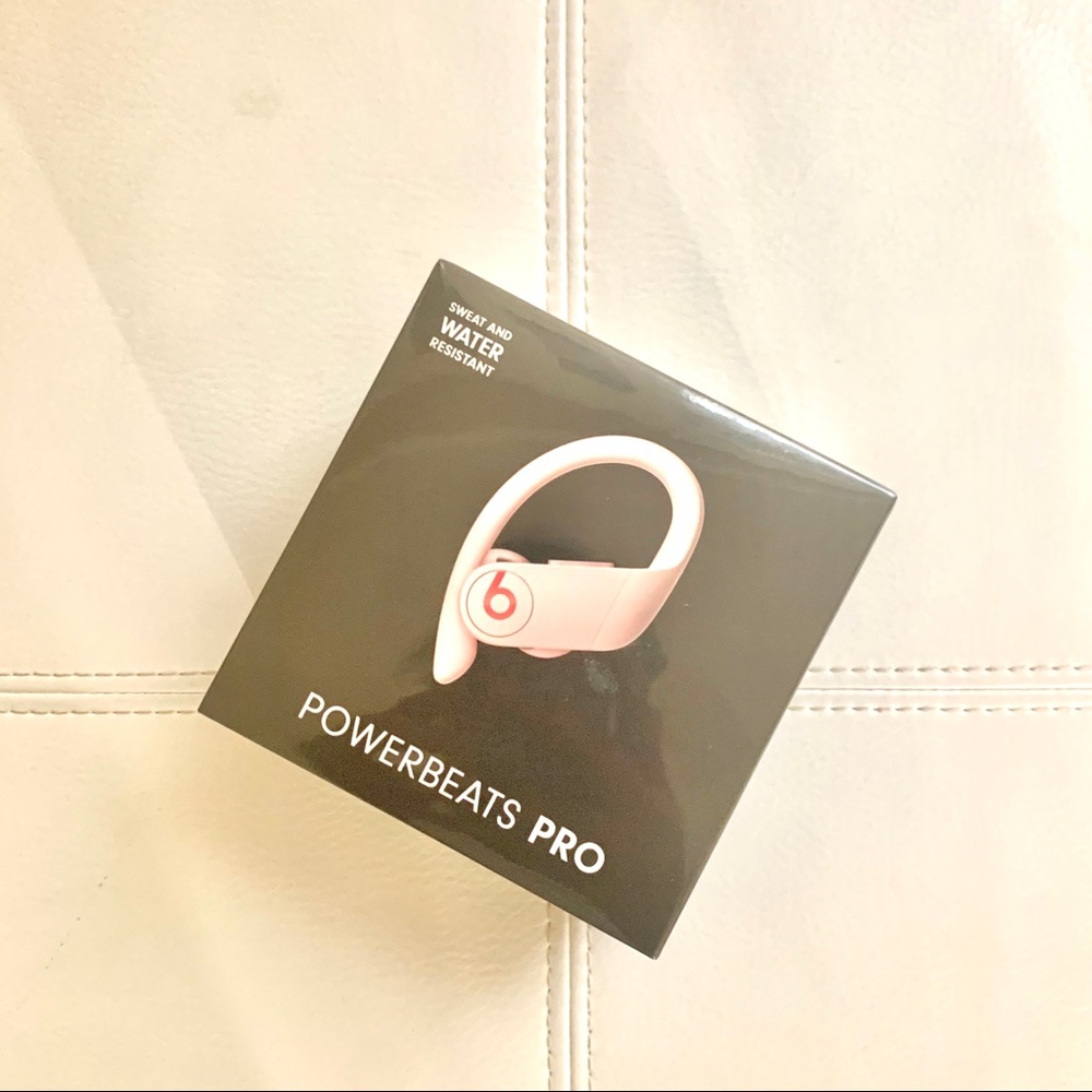 Brand New In Box Pink PowerBeats Pro!